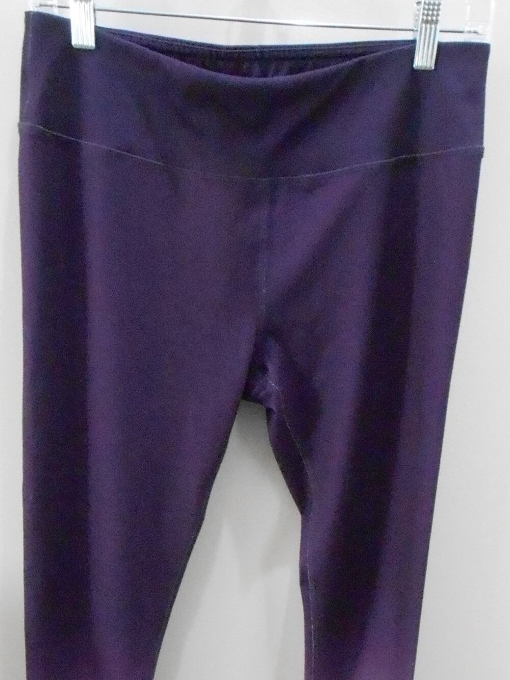 MTA Sport Women's Purple Lavender White Yoga Athletic Pants Leggings Size-M